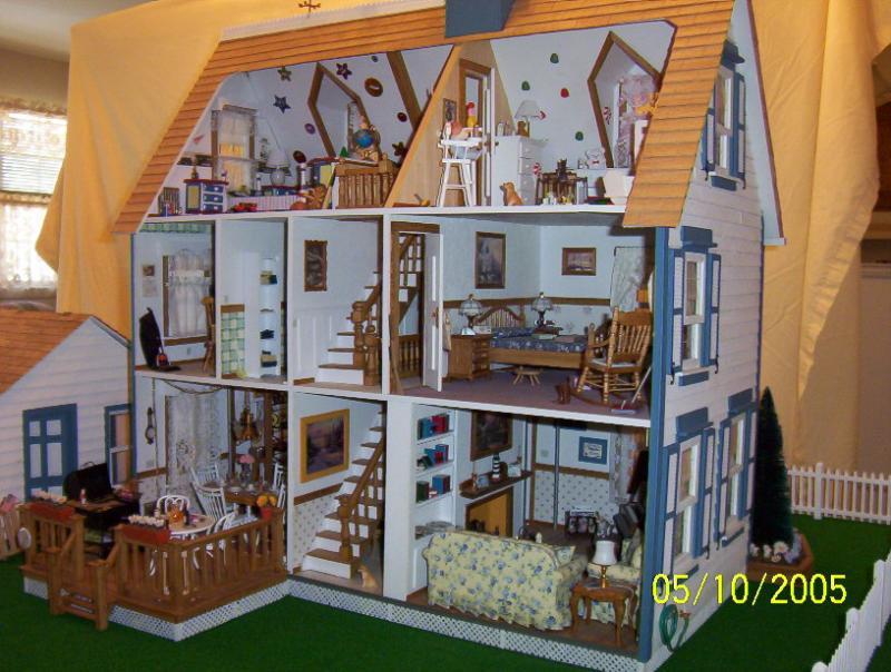 The Jefferson Dollhouse Delights The Greenleaf Miniature Community