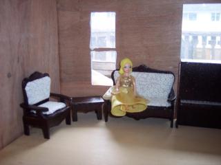 Furniture with doll