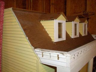 A view of the roof shape