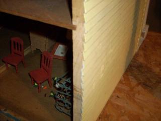 Milled clapboard walls