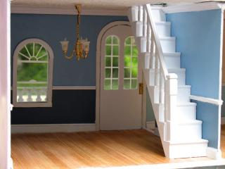 I replaced the kit stairs with Housework stairs.