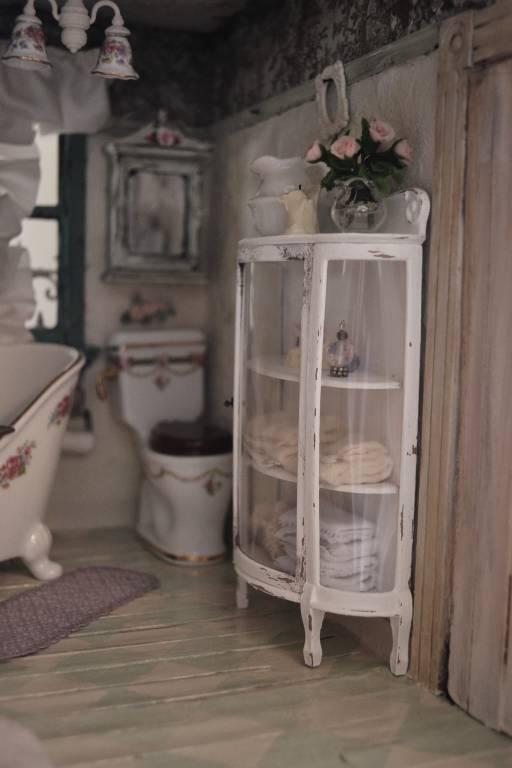 Bathroom hutch Members' Gallery The Greenleaf Miniature Community