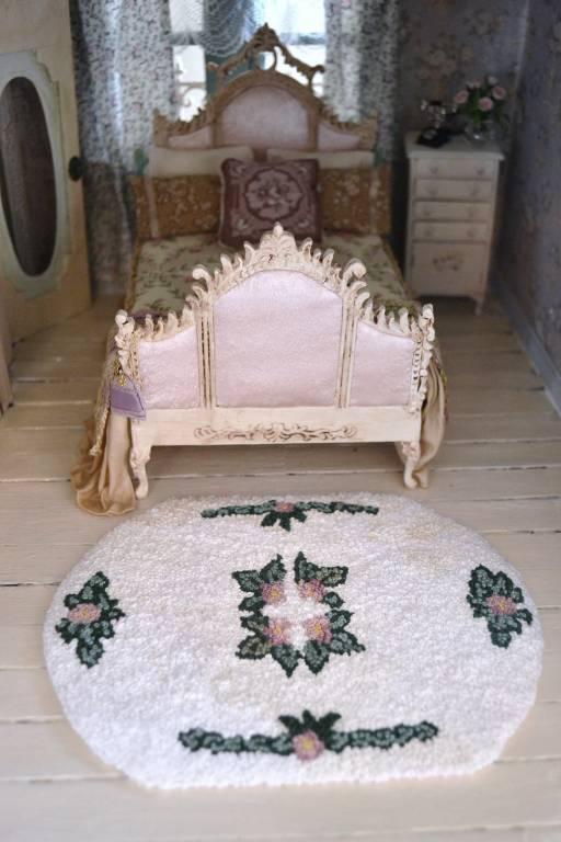 french knot Rug Members' Gallery The Greenleaf Miniature Community