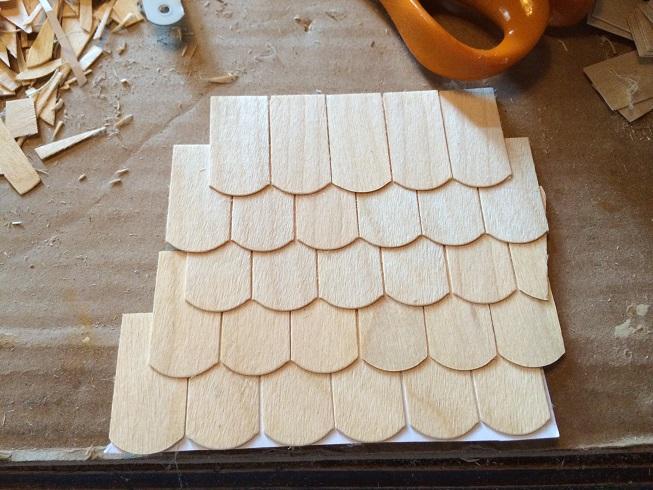 Shingle template - All shingles are in before trimming - Members' Gallery - The Greenleaf ...