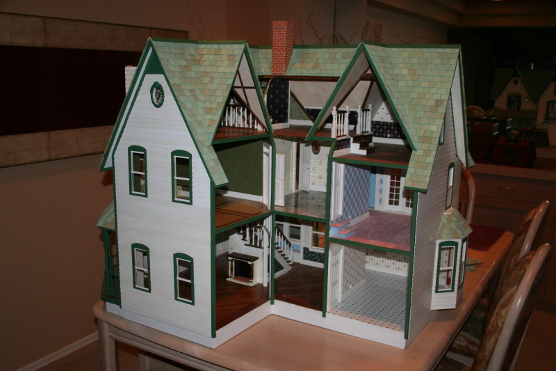 Garfield Finally Finished Greenleaf Dollhouses The Greenleaf