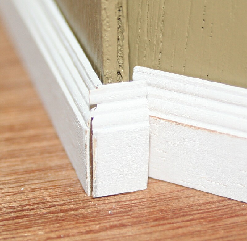 Baseboards in Bay Windows General Mini Talk The Greenleaf Miniature
