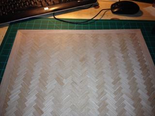 Herringbone - can you see the gaps?