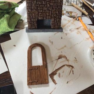 Polymer Clay Door