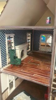 My first attempt at "leaded" windows using the golfers tape. They didn't quite turn out as nice as I was hoping, but not I have an idea of what to do differently  next time.571fb614ad8fb-2016-04-2610.36.34.jpg