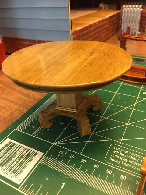Late Empire Dining Table - Members' Gallery - The Greenleaf Miniature ...