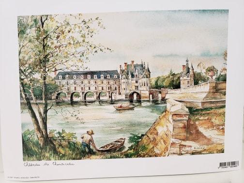Chenoise Print Chenonceau print from giftshop - Members' Gallery - The Greenleaf ...
