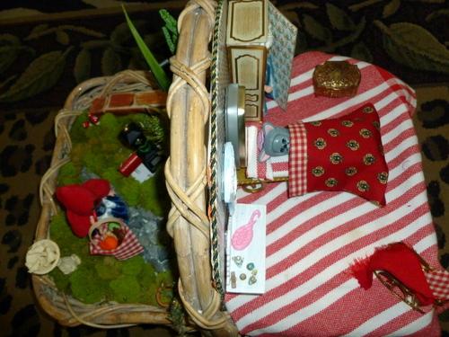 Top View Of Little Red Riding Hood Basket Members Gallery The 