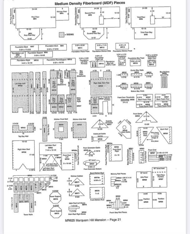 Help with replacement parts advice MHM General Mini Talk The